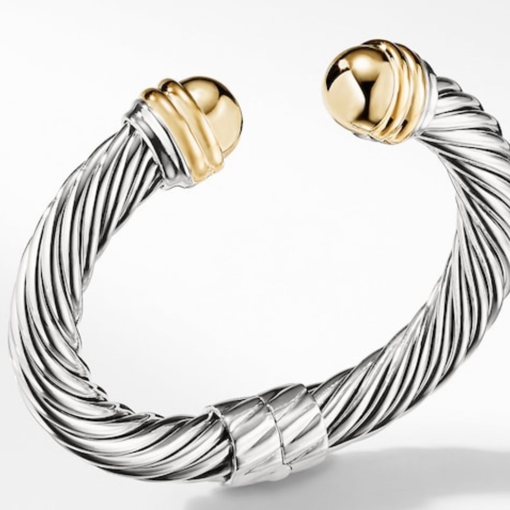 David Yurman Bracelet 14k Gold 10mm